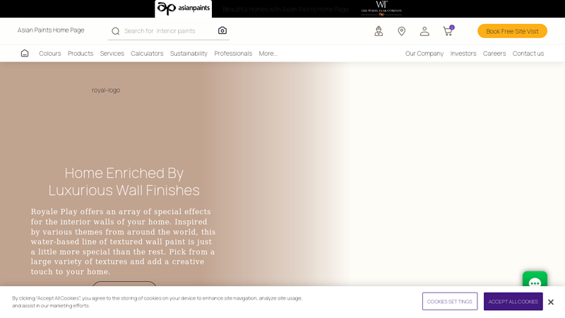 Royale Play: Textured Paint for Luxurious Wall Finishes