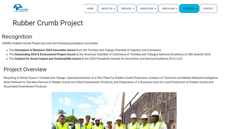 Rubber Crumb Project