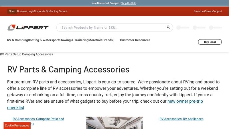 RV Parts & Camping Accessories
