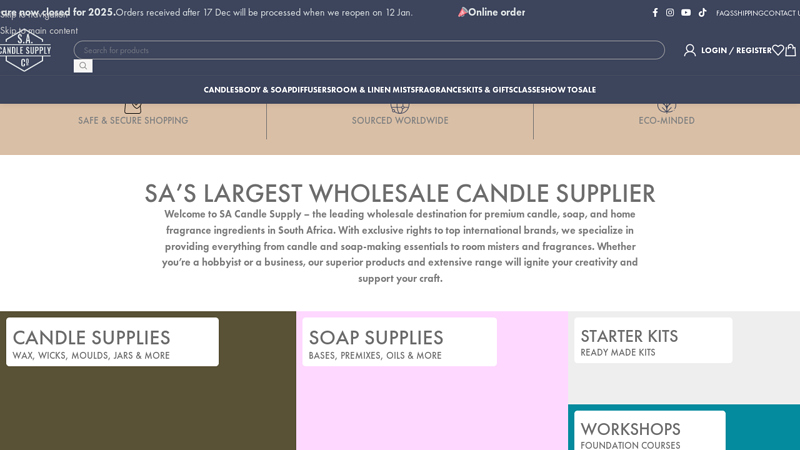 SA Candle Supply Co.