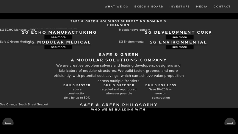 Safe & Green Holdings Corp.