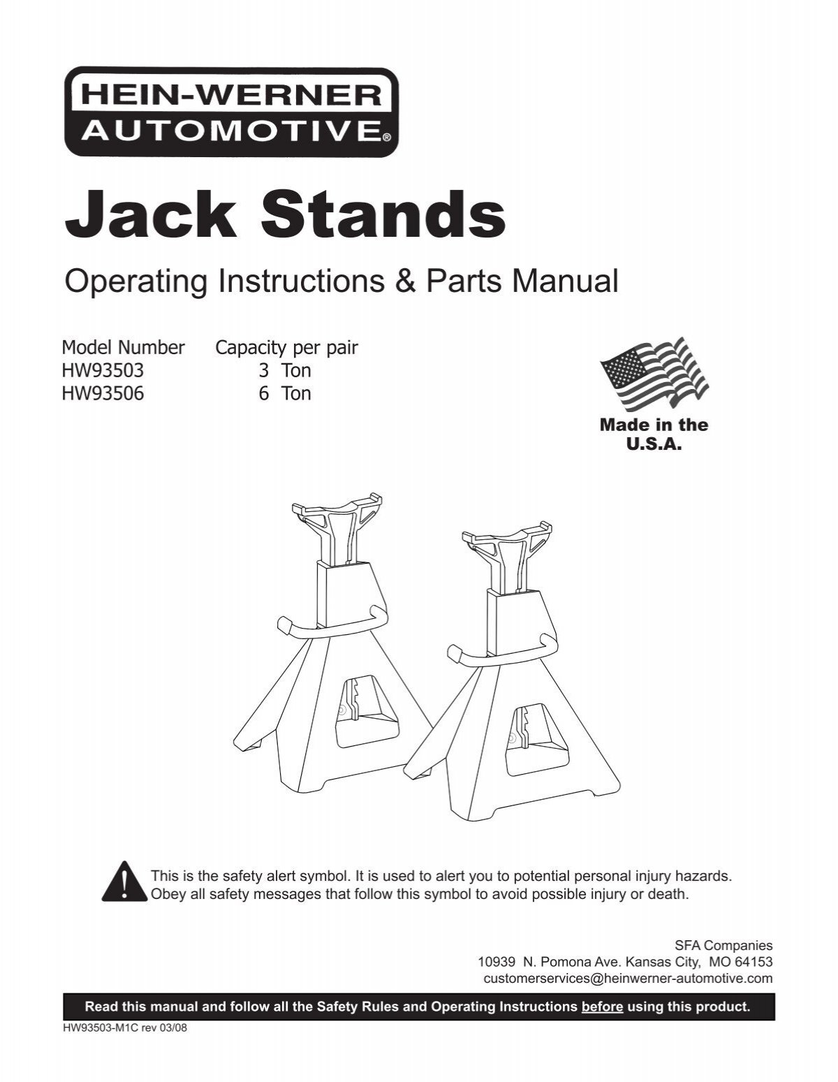Safety Jack Stands industry insight