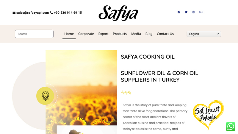 Safya Cooking Oil Suppliers