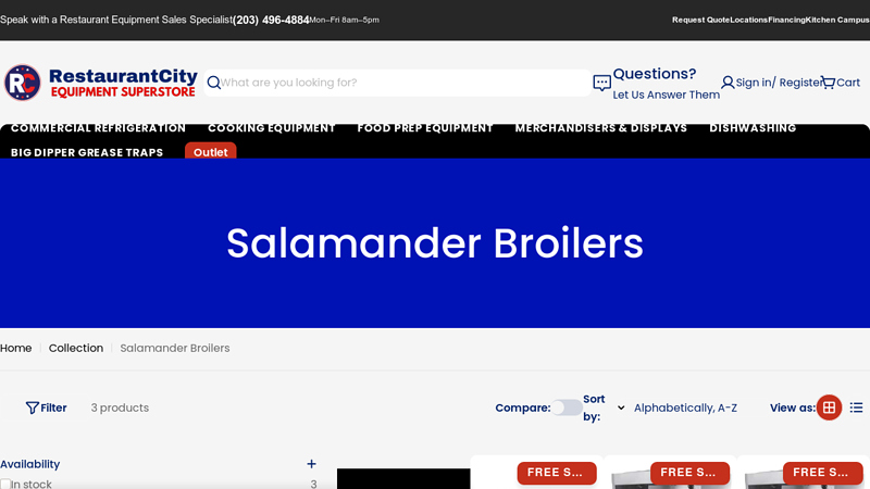 Salamander Broilers – Commercial Finishing Broilers
