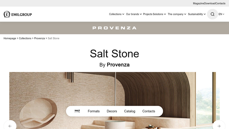 Salt Stone by Provenza: Elegant Stone