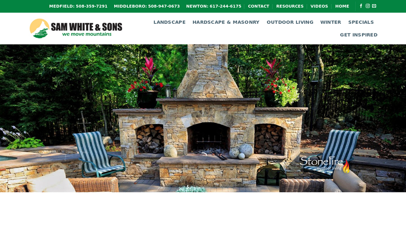 Sam White & Sons supply your next project with our quality materials ...