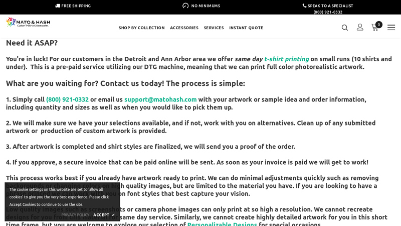 Same Day T custom t-shirts