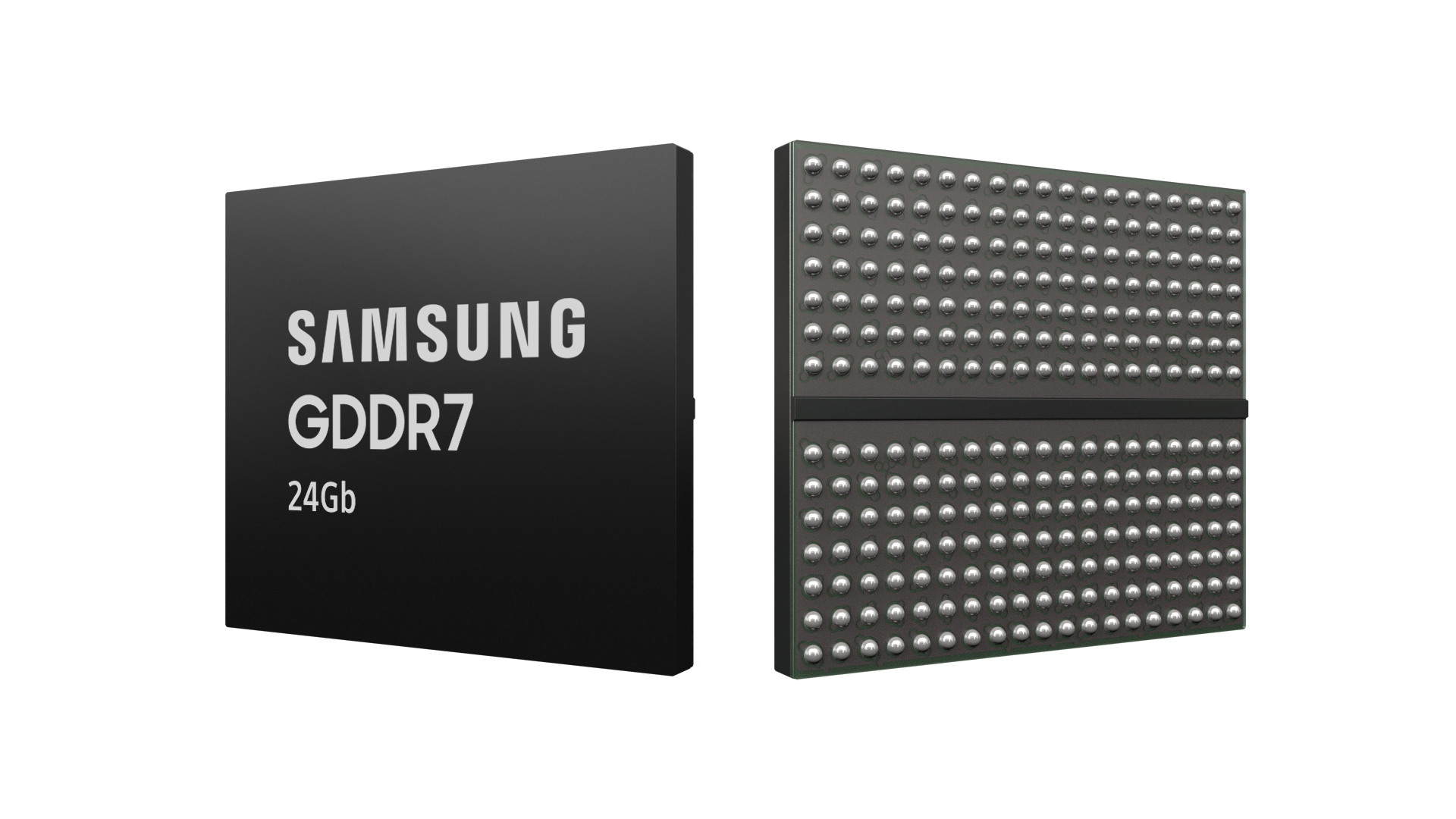 Samsung Develops 24Gb GDDR7 DRAM for AI Computing