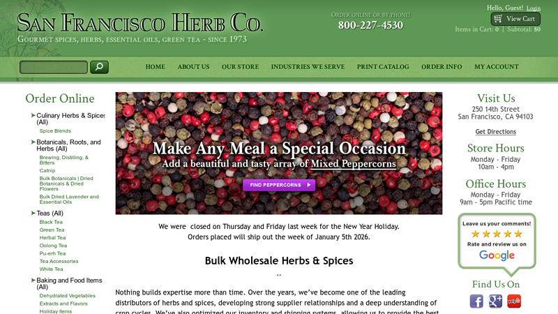 San Francisco Herb Co.