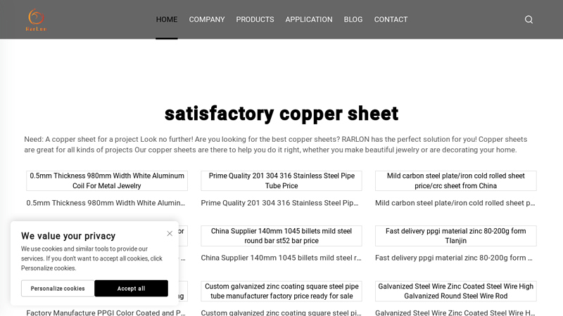 satisfactory copper sheet Manufacturer & Supplier in China