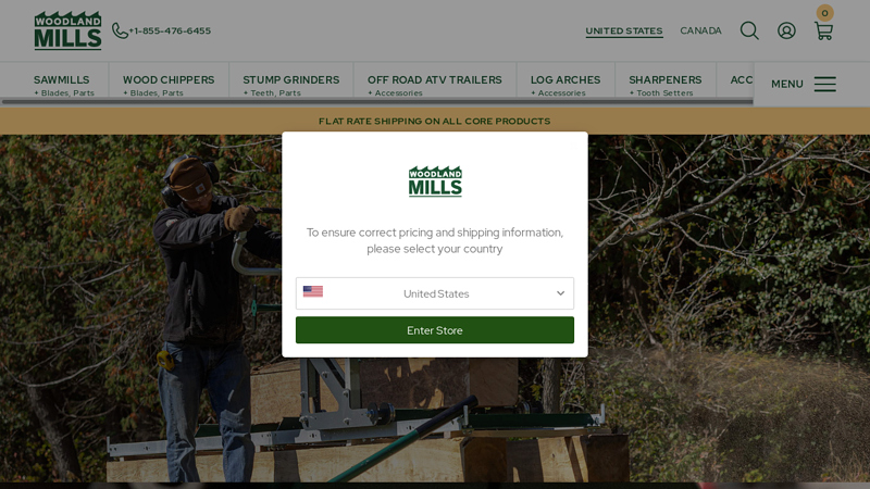 Sawmills, Bandsaw Mills, & Wood Chippers