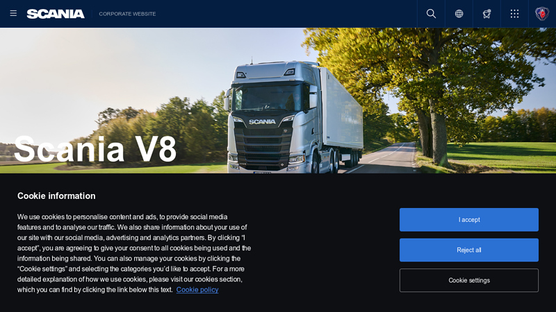 Scania V8 Trucks