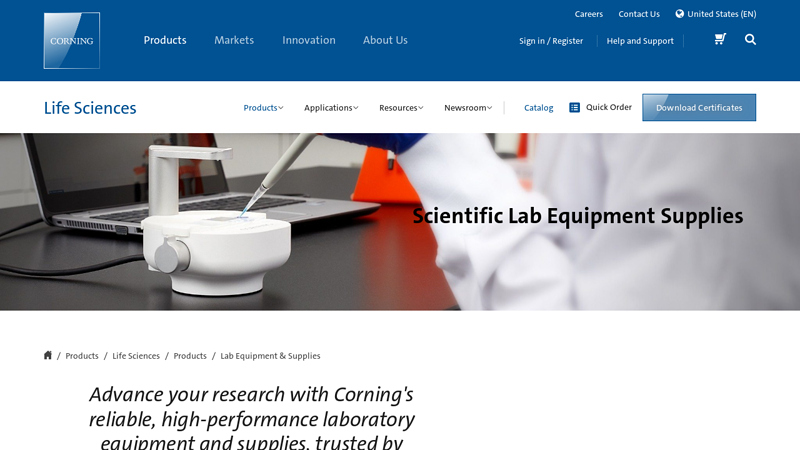 Scientific Laboratory Equipment, Tools and Supplies