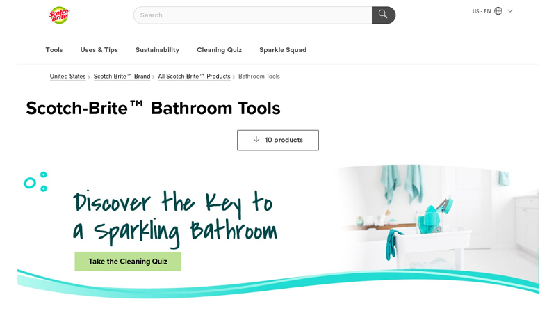 Scotch-Brite™ Bathroom Tools