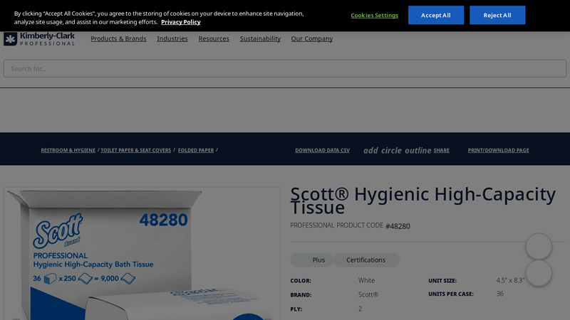 Scott® Hygienic High