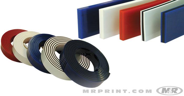 Screen printing squeegee blades