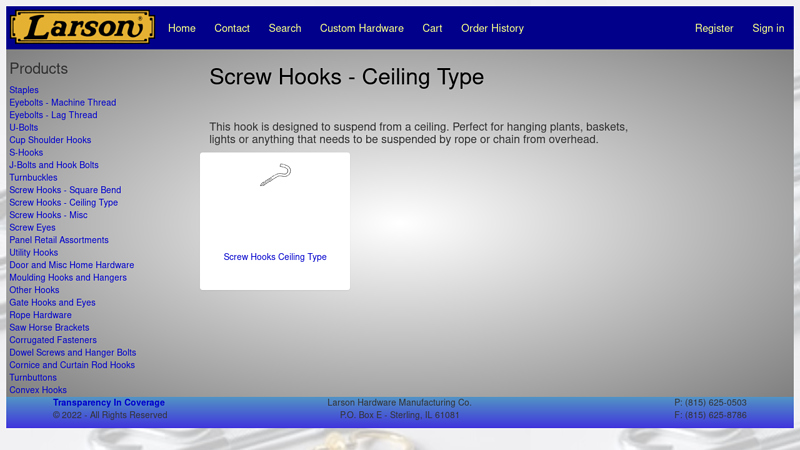 Screw Hooks