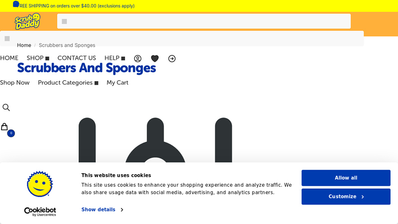 Scrubbers and Sponges