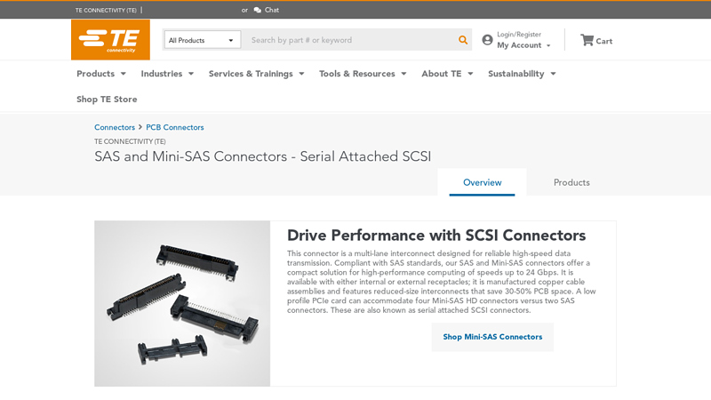 SCSI Connectors: SAS and MiniSAS