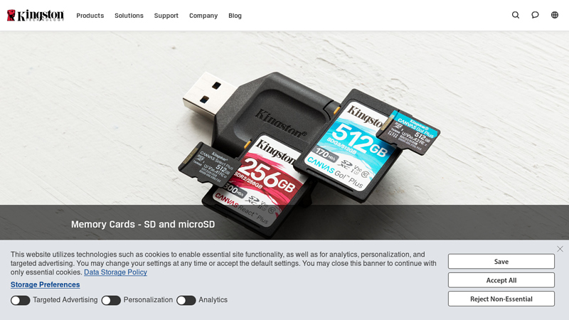 SD and microSD flash memory cards