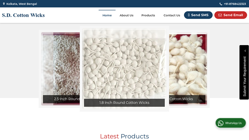 S.D. Cotton Wicks Kolkata