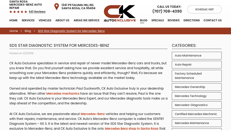 SDS Star Diagnostic System for Mercedes