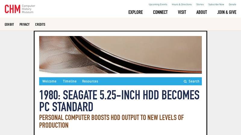 Seagate 5.25-inch HDD becomes PC standard