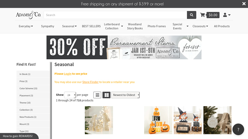 Seasonal & Holiday  Décor Wholesale for Retailers