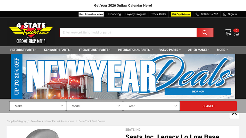 Seats Inc. Legacy Lo Low Base Mid