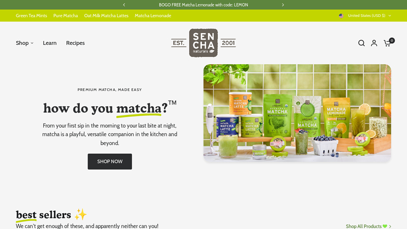 Sencha Naturals
