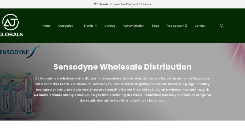 Sensodyne Wholesale Distribution