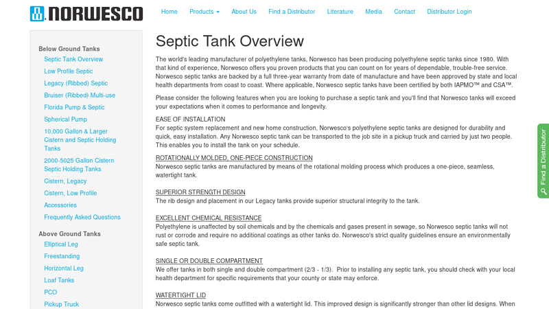 Septic Tank Overview