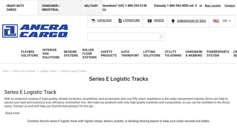 Series E Logistic Tracks