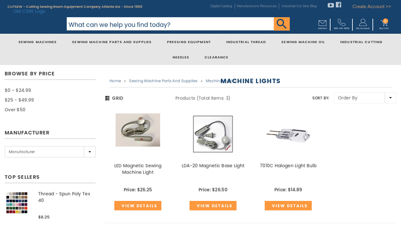 Sewing Machine LED Lights