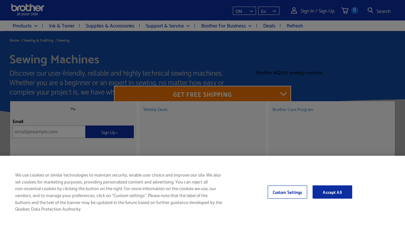 Sewing Machines: Computerized & Mechanical