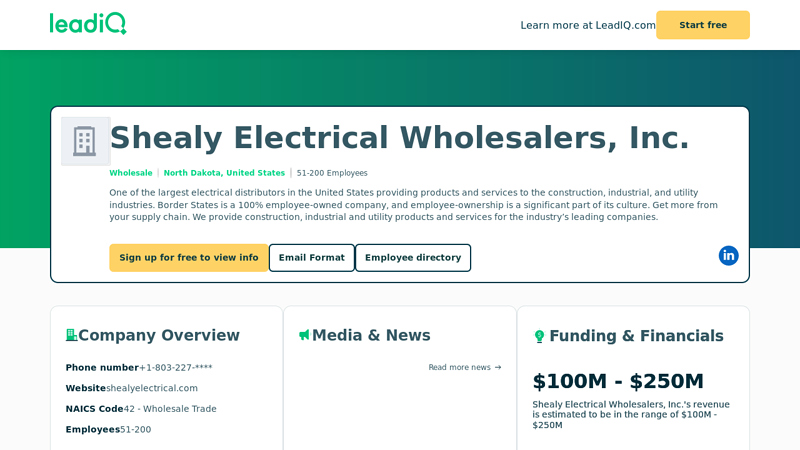 Shealy Electrical Wholesalers, Inc.