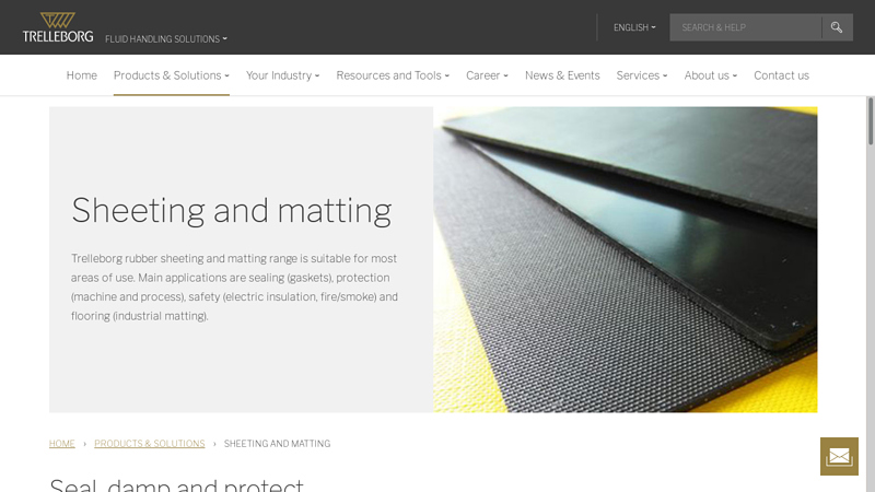 Sheeting and matting