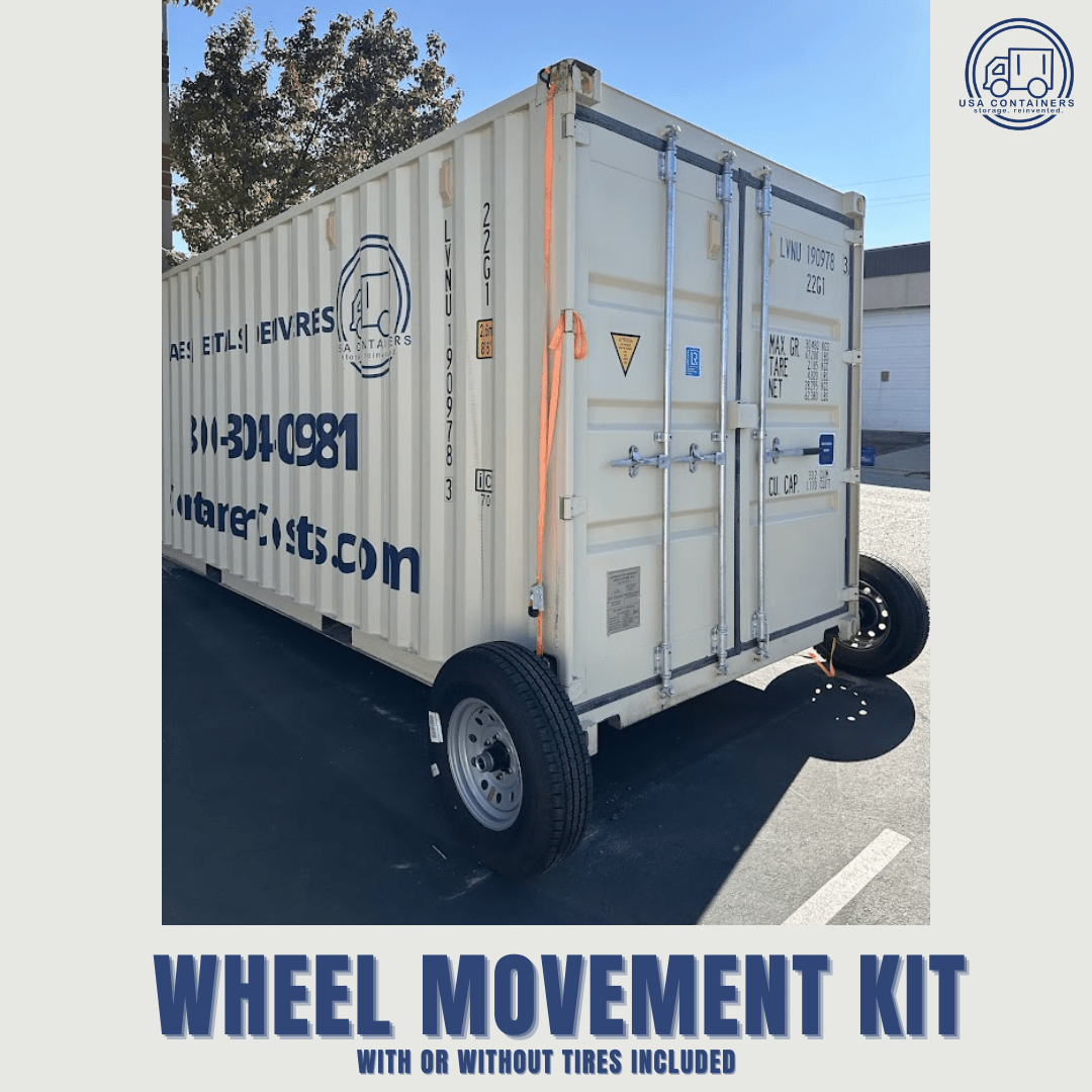 Shipping Container End Wheels