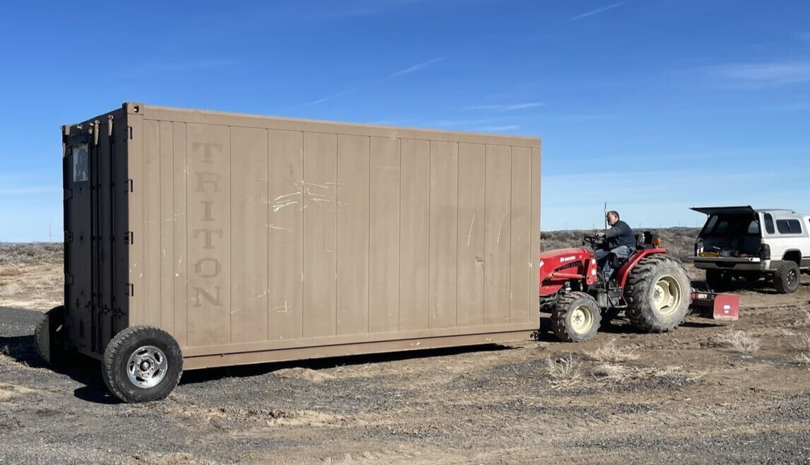 Shipping Container Wheels
