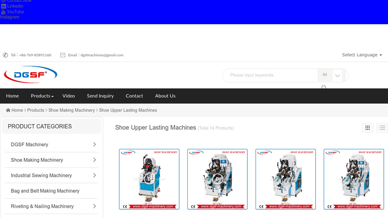 Shoe Upper Lasting Machines