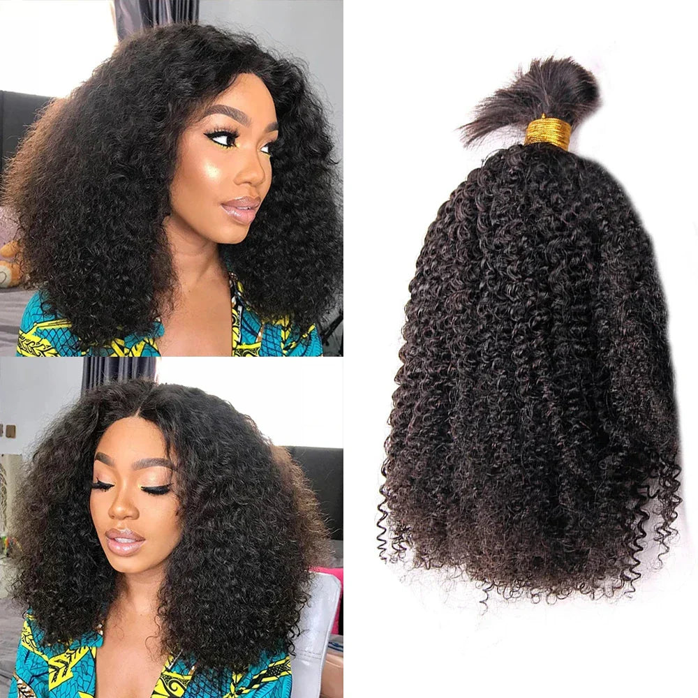 Shop Afro Kinky Curly Human Hair Bundles