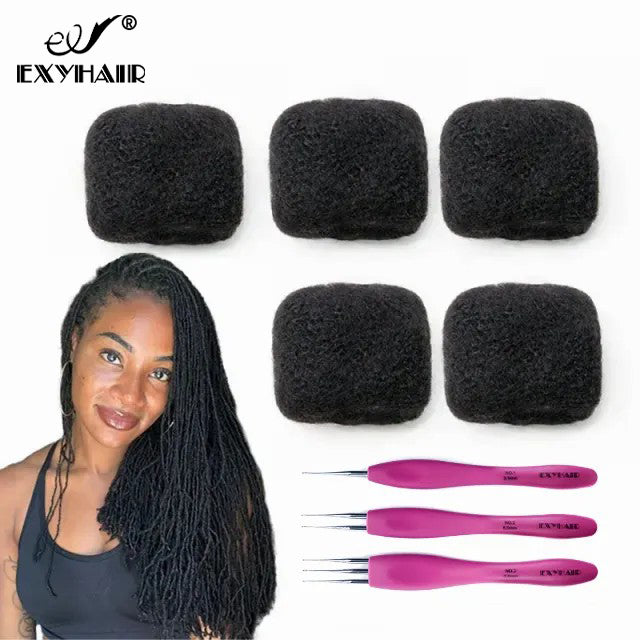 Shop Afro Kinky Human Hair Bulk at Exyhair