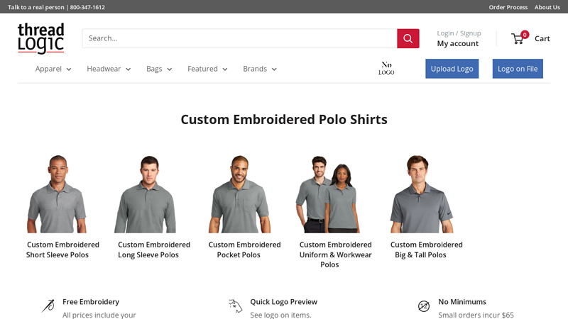 Shop All Custom Embroidered Polo Shirts custom t-shirts