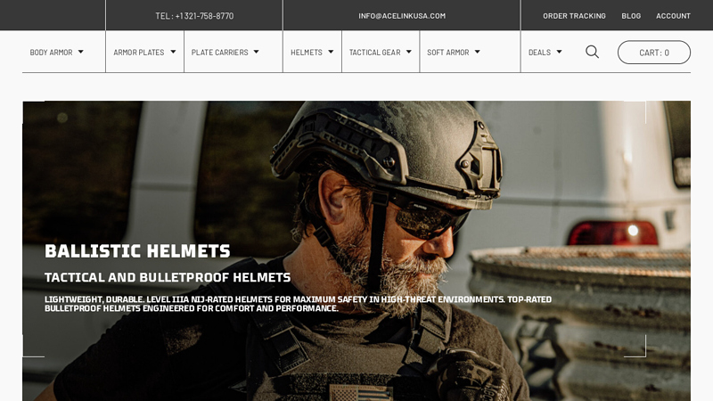 Shop Ballistic Helmets