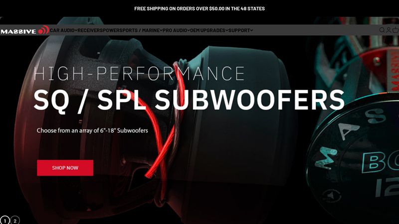 Shop Car Audio, Pro Audio, Subwoofers