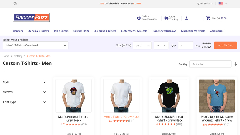 Shop for Men at Best Price custom t-shirts
