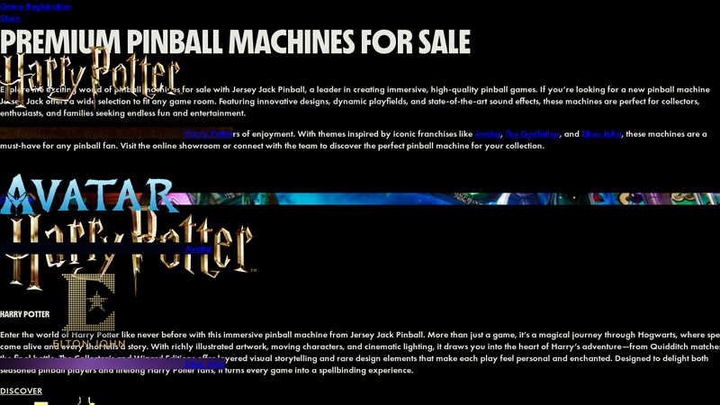 Shop Jersey Jack Pinball Machines