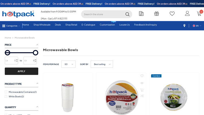 Shop Microwavable Bowls Direct From Wholesale Supplier