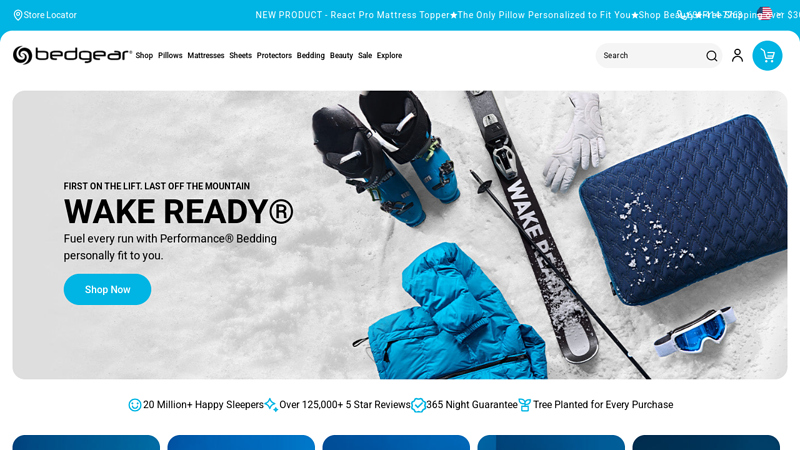 Shop Now for Breathable Pillows, Sheet Sets, Mattresses, and Other ...