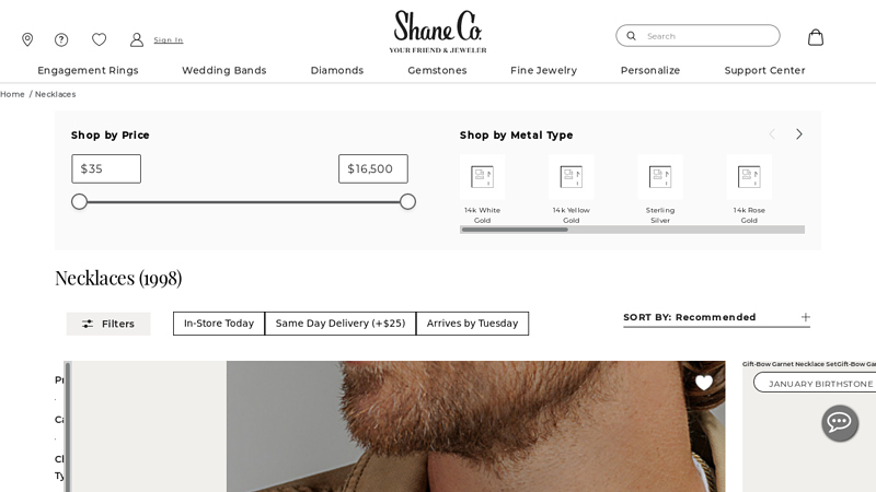 Shop Our Wide Range of Necklaces